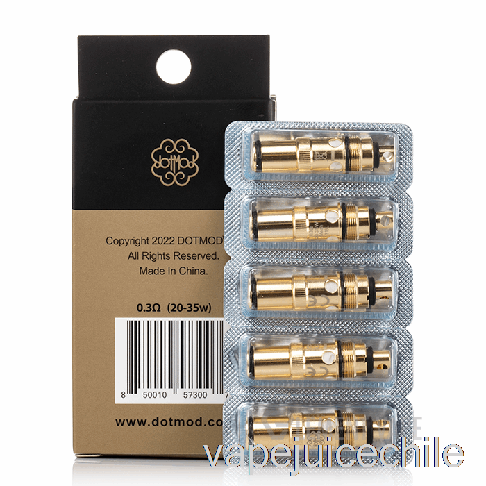 Bobinas De Repuesto Vape Vhile Dotmod Dotaio Bobinas De Malla 0.3ohm Ss316l